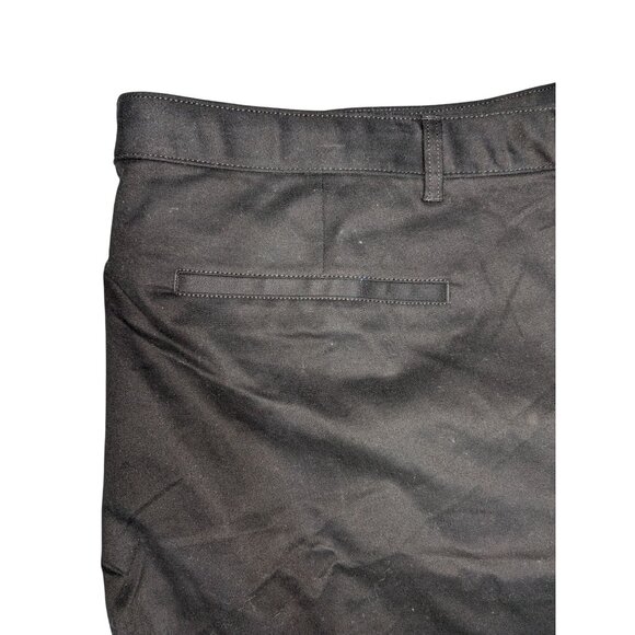 Old Navy Womens Black High-Rise Bermuda Shorts Size 28 With Adjustable Waist & B - Picture 8 of 10